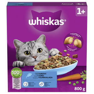 Whiskas kuivt.kassile 800g tuunikalaga