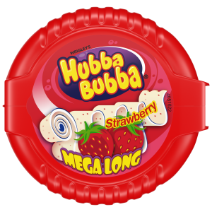 Hubba Bubba Strawberry närimiskumm 56g