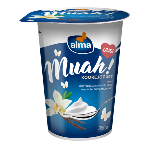 Alma koorejogurt Muah vanilli 380g