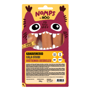 Nõo Nomps kanaviinerid 250g