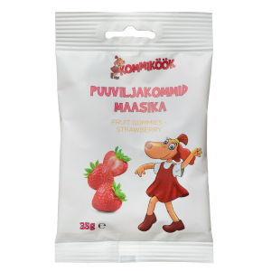 Lotte puuviljakommid 35g maasika