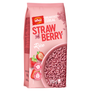 Oho hommikusöök Strawberry Rice 150g