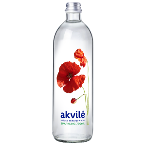 Akvile Nõrgalt gas-tud min.vesi 0.75L