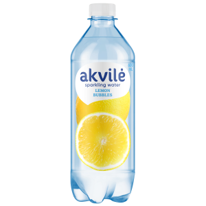 Akvile karb-tud lauavesi 0.6L sidruni