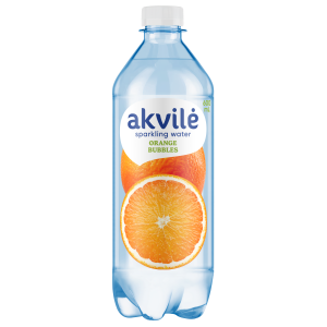Akvile karb-tud lauavesi 0.6L apelsini