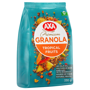 Axa röstitud müsli 330g troopilise vilja