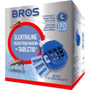 Bros el. sääsetõrje täiteplaadid 10tk