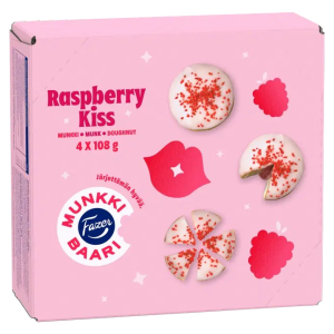 Vaarika-jogurtitäidisega pontsik 4tk432g