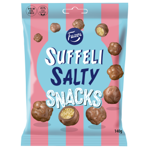 Faze kommikott Suffeli Salty Snacks 140g