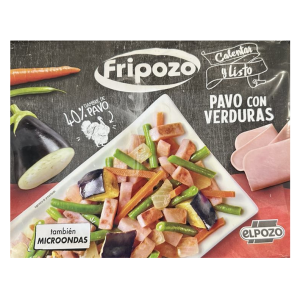 Fripozo kalkun köögiviljadega 400g külm.