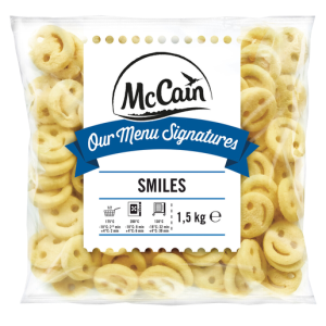 McCain Smiles kartul 1.5kg külmutatud