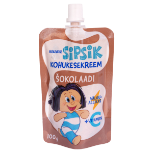 Kohukesekreem shokolaadi Sipsik 100g C-vitamiin