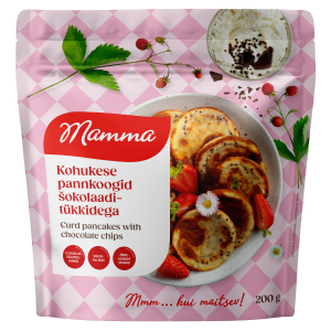 Kohukese pannkoogid shokolaaditükkidega Mamma 200g